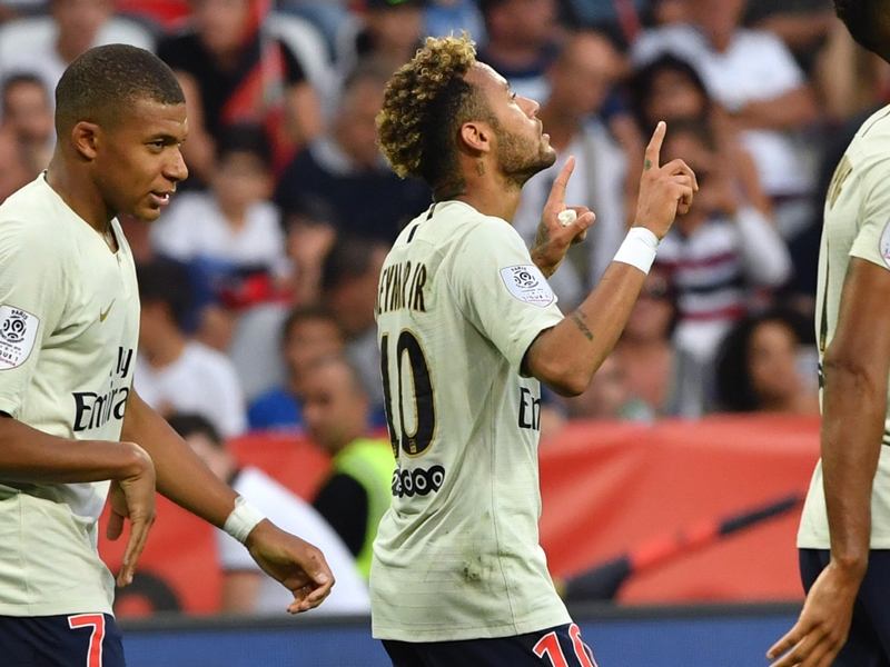 Neymar dà spettacolo col PSG - The Ligue 1 Performance Index