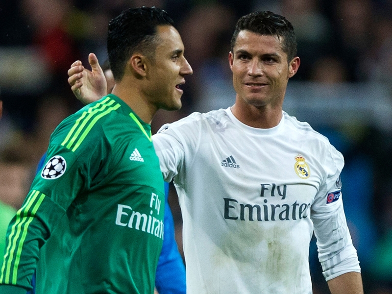 'You can't cover the sun with a finger' - Navas admits to Madrid missing Ronaldo