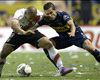 Gago debió salir por una lesión