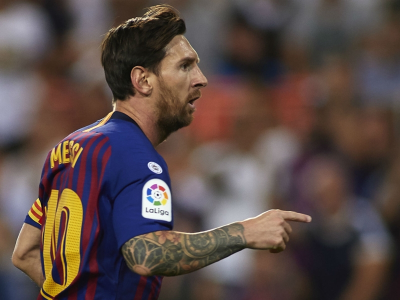 Liga - Lionel Messi (FC Barcelone) élu joueur du mois de septembre