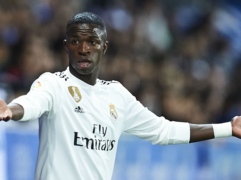 Vinicius 'calm' as he waits for Real Madrid chance