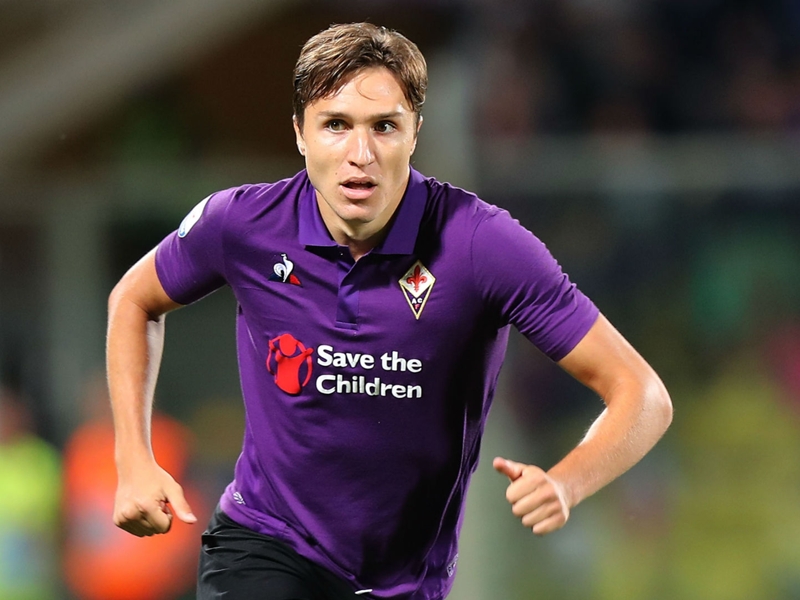 Chelsea & Juventus target Chiesa focused and happy at Fiorentina