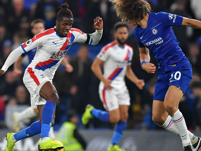 Sarri admits Chelsea's Zaha struggle in Crystal Palace win