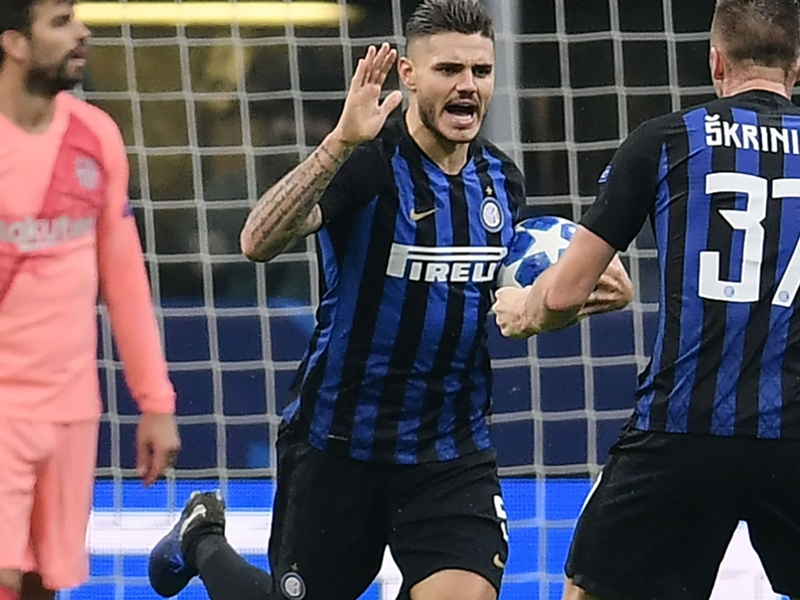 Inter 'ran out of time' in late bid to topple Barcelona, says goal hero Icardi