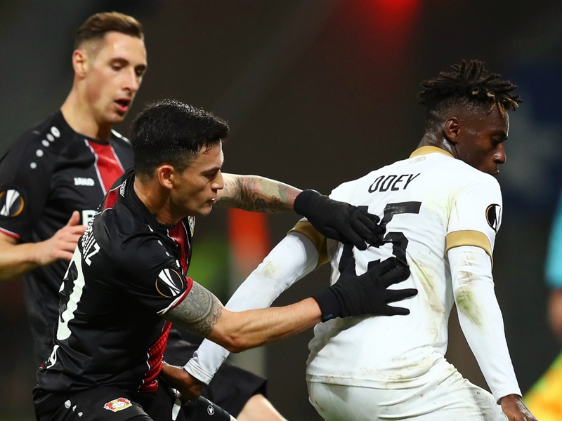 Stephen Odey fires blank as FC Zürich fall to Bayer Leverkusen