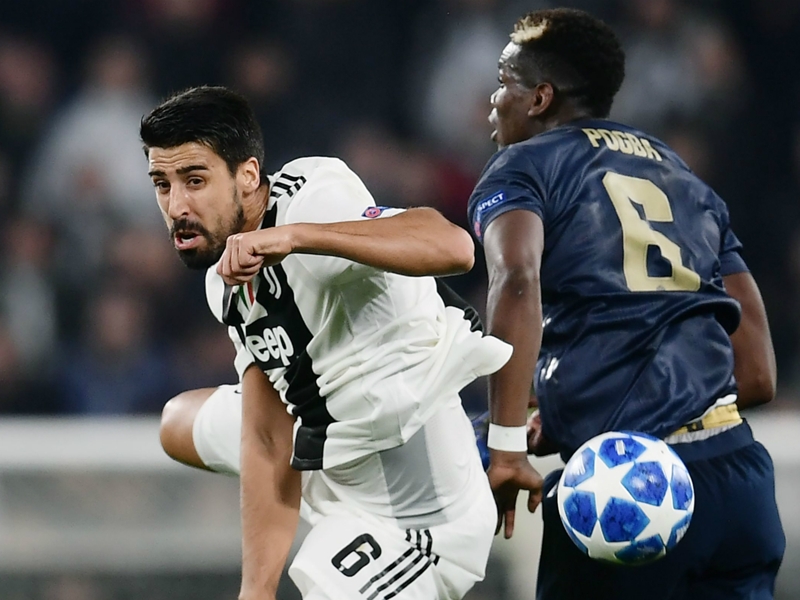 Khedira touché à l'entraînement de la Juventus Turin