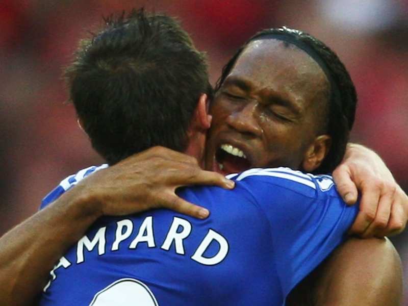 I learned the most in my career from Lampard - Drogba