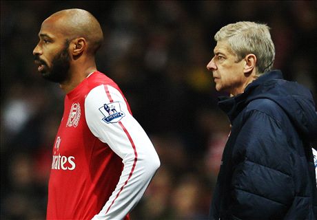 Henry: I cried when I left Arsenal