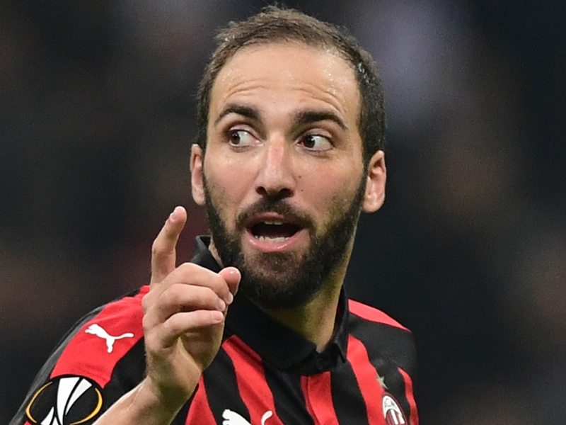 Mercato - Higuain dément vouloir quitter Milan Mercato - Higuain dément vouloir quitter Milan