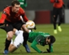 Jakob Johansson Eduard Sobol Jablonec Rennes UEFA Europa League 29112018 Jakob Johansson Eduard Sobol Jablonec Rennes UEFA Europa League 29112018