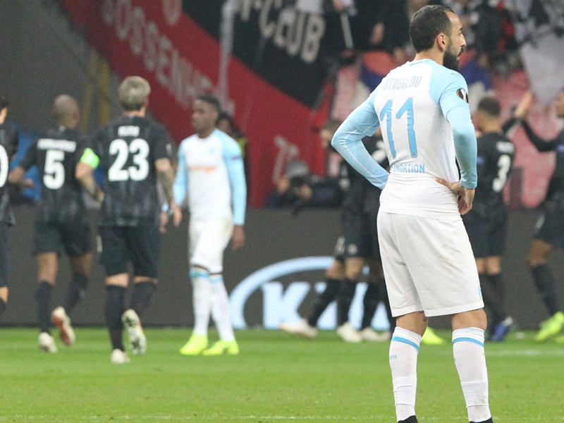 Francfort-Marseille 4-0, le calice jusqu'à la lie pour l'OM Francfort-Marseille 4-0, le calice jusqu'à la lie pour l'OM