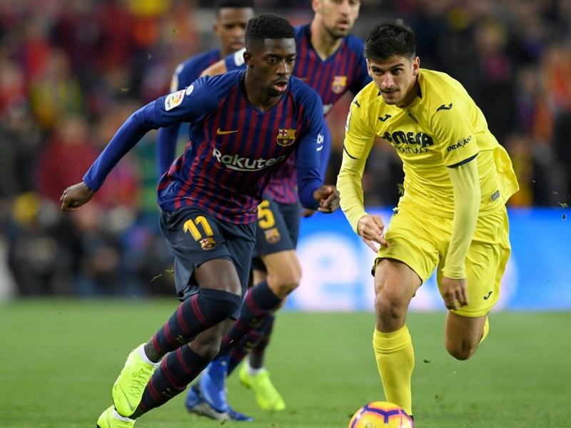 Dembele has Valverde wanting more after 'prominent' display against Villarreal