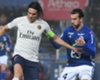 Edinson Cavani Pablo Martinez Strasbourg PSG Ligue 1 05122018 Edinson Cavani Pablo Martinez Strasbourg PSG Ligue 1 05122018