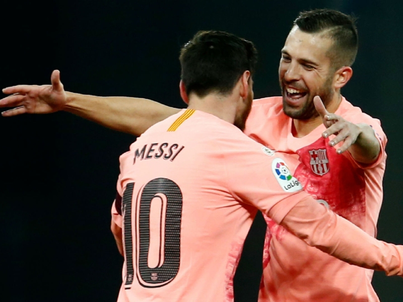 Jordi Alba défend Messi après les propos de Pelé : Jordi Alba défend Messi après les propos de Pelé :