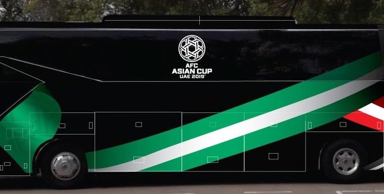 الكشف عن الشعارات التي ستُزين حافلات المنتخبات المشاركة في كأس آسيا الكشف عن الشعارات التي ستُزين حافلات المنتخبات المشاركة في كأس آسيا