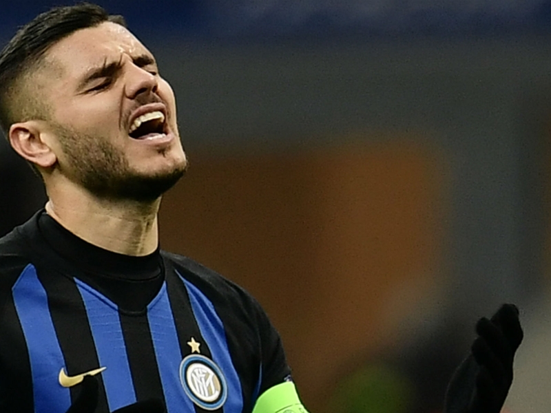 Inter Milan, Mauro Icardi encore absent