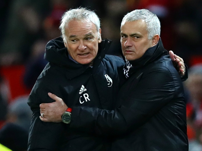 Mourinho & Conte are 'the heart of football' - Ranieri
