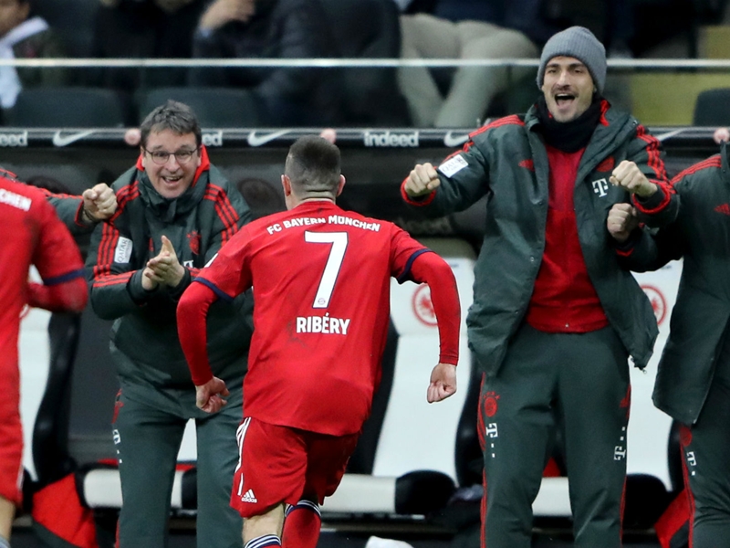 Old but gold - Ribery double breaks Bayern Munich record