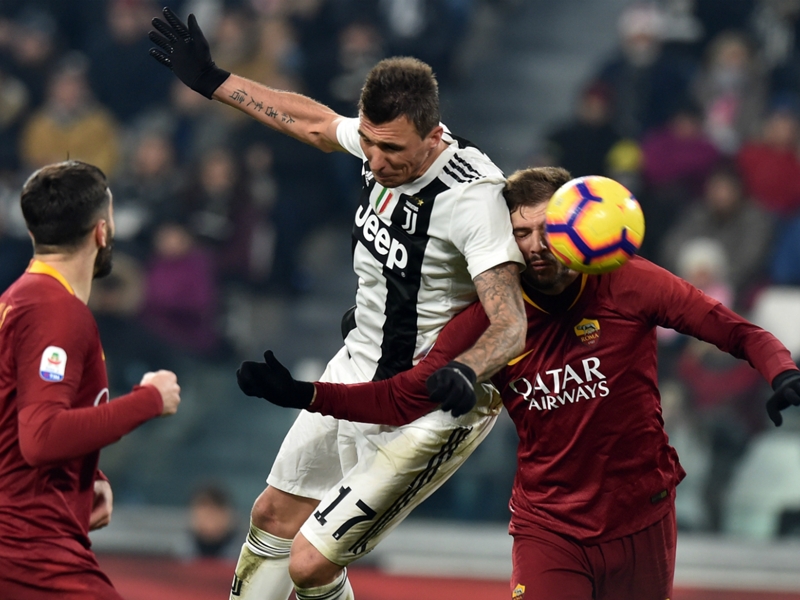 Juventus 1 Roma 0: Mandzukic adds to Di Francesco torment