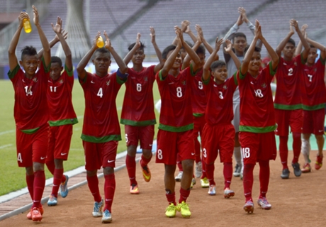 Timnas Usia Muda Asah Daya Serang