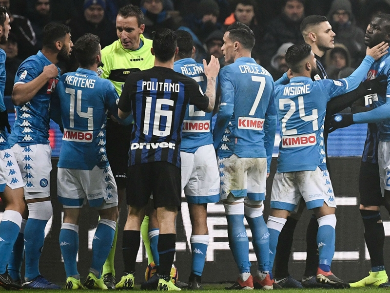 Koulibaly et l'Inter sanctionnés par la fédération italienne Koulibaly et l'Inter sanctionnés par la fédération italienne