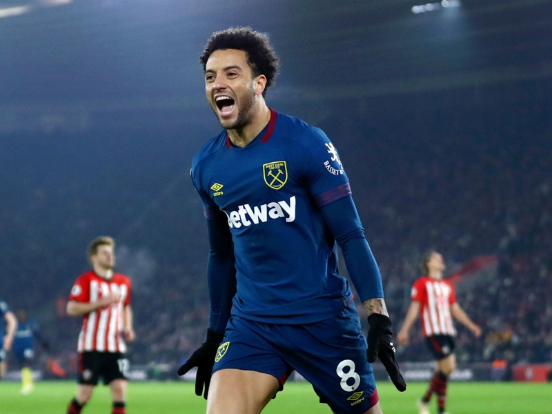 Southampton 1 West Ham 2: Sensational Felipe Anderson inspires comeback win