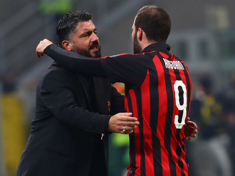 AC Milan 2 SPAL 1: Higuain ends drought to ease pressure on Gattuso