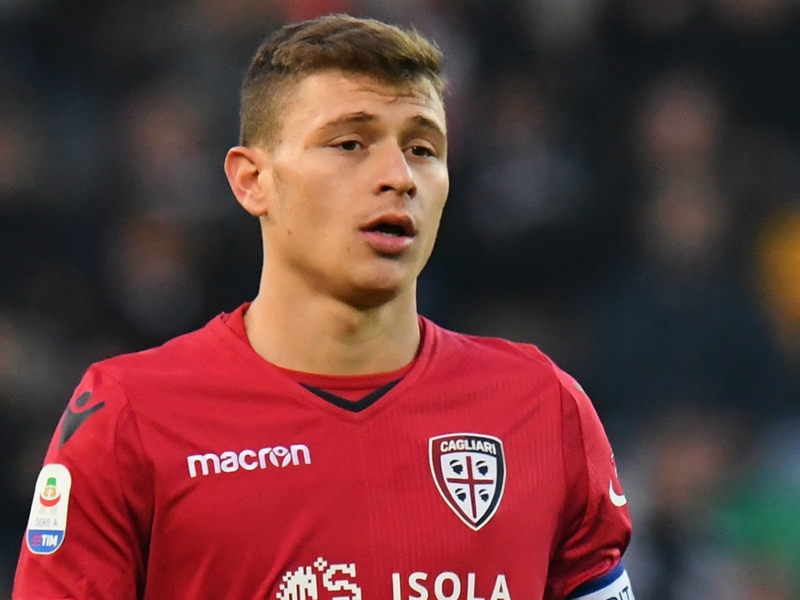 Mercato - Arsenal et Manchester United prêts à mettre 50 millions d'euros pour Nicolo Barella (Cagliari) ?