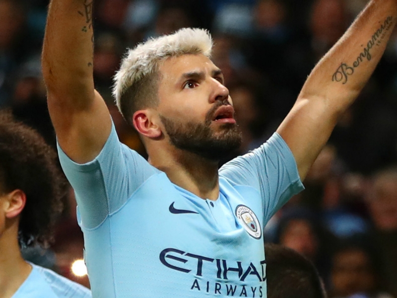 The scourge of Liverpool! Aguero extends Premier League record with latest Man City strike