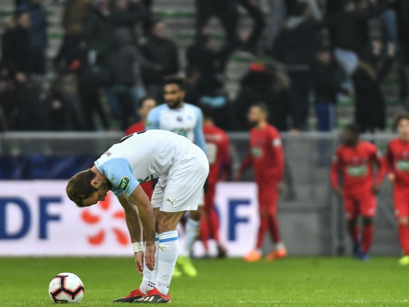 Quevilly, Andrézieux, Carquefou... Le Top 5 des pires humiliations de l'OM en Coupe nationale Quevilly, Andrézieux, Carquefou... Le Top 5 des pires humiliations de l'OM en Coupe nationale