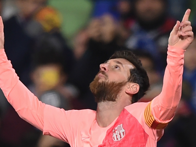 Getafe 1 Barcelona 2: Valverde's men go five points clear as Messi and Suarez strike
