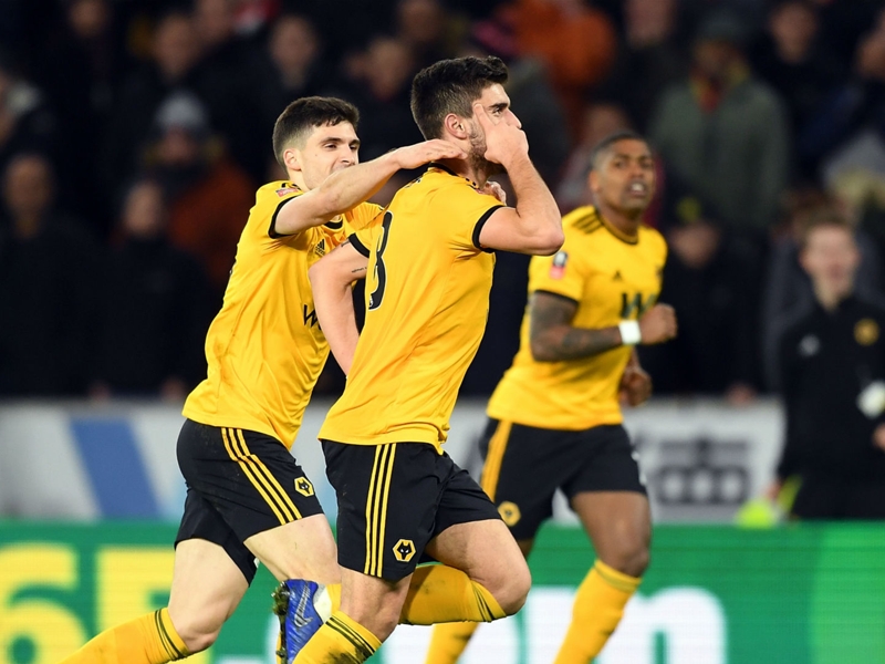 Wolves 2 Liverpool 1: Jimenez and Neves down much-changed Reds