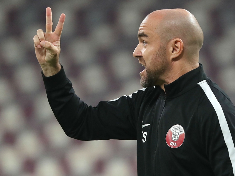 مدرب قطر: الدفاع مفتاح النجاح مدرب قطر: الدفاع مفتاح النجاح