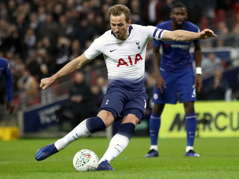 Kane makes yet more Tottenham goalscoring history with Chelsea penalty