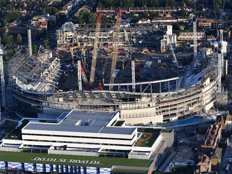 Angleterre - Le nouveau stade de Tottenham encore en retard Angleterre - Le nouveau stade de Tottenham encore en retard