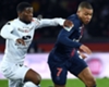 Kylian Mbappé Cheikh Traore PSG Guingamp Ligue 1 09012018 Kylian Mbappé Cheikh Traore PSG Guingamp Ligue 1 09012018