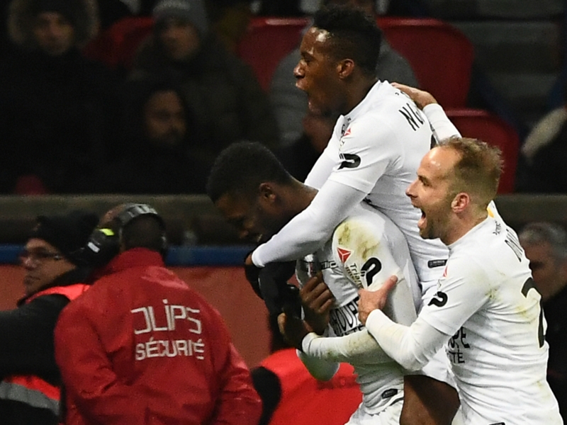 Paris Saint-Germain 1 Guingamp 2: Penalty drama as holders exit Coupe de la Ligue