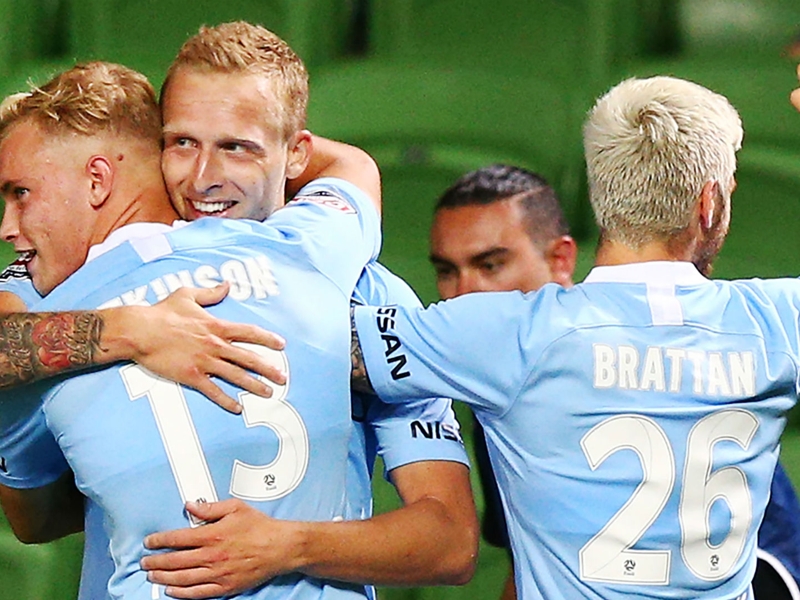 Melbourne City 1 Brisbane Roar 0: Emergency striker De Laet nets winner Melbourne City 1 Brisbane Roar 0: Emergency striker De Laet nets winner
