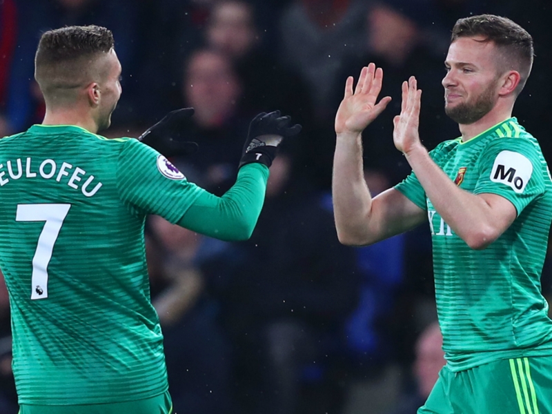 Crystal Palace 1 Watford 2: Substitute Cleverley seals comeback