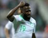 Fahad Al Muwallad celebrates scoring at the 2019 Asian Cup. Fahad Al Muwallad celebrates scoring at the 2019 Asian Cup.