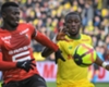 Mbaye Niang Majeed Waris Nantes Rennes Ligue 1 13012018 Mbaye Niang Majeed Waris Nantes Rennes Ligue 1 13012018