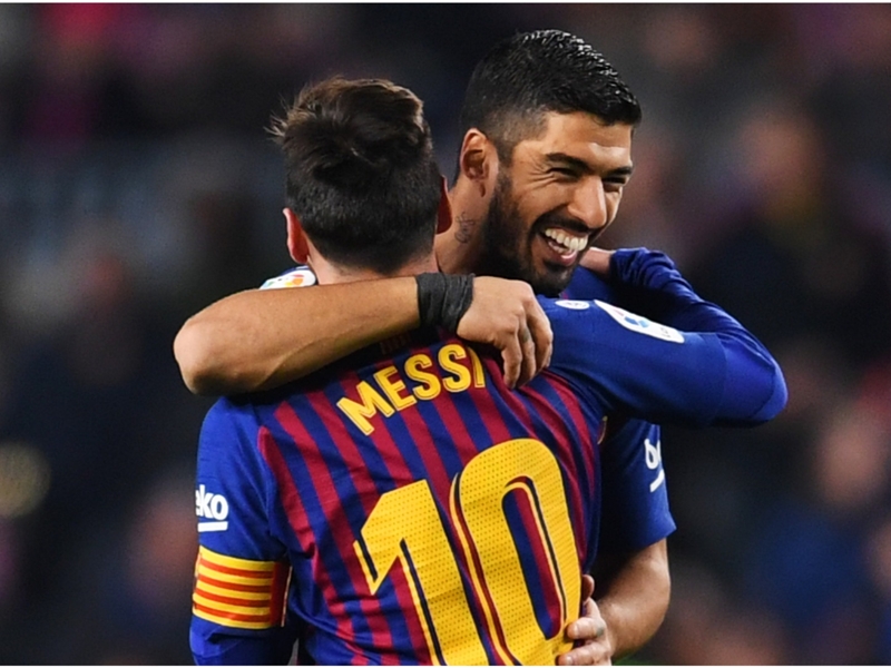 Barcelona 3 Leganes 1: Messi and Suarez combine to spare Barca's blushes