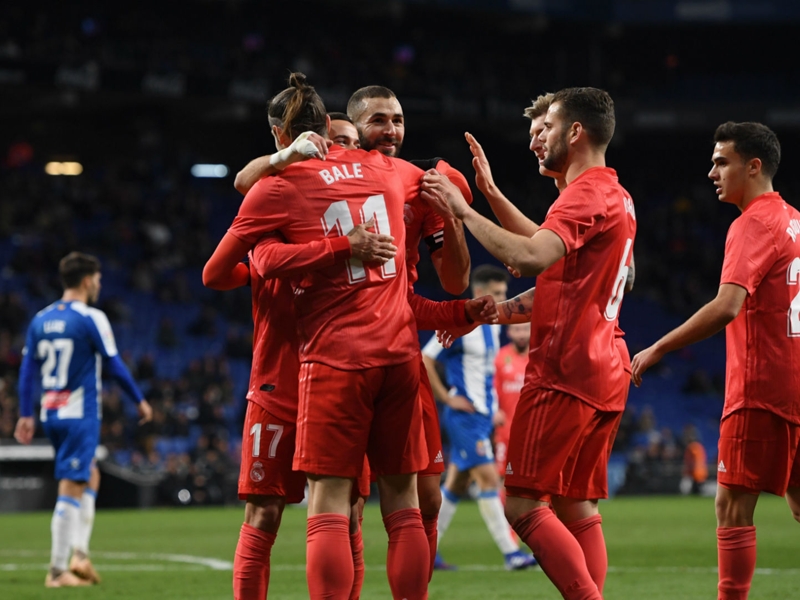 Solari lauds two-goal Benzema after inspired Espanyol display