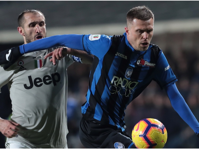 Atalanta 3 Juventus 0: Allegri sent off as holders knocked out