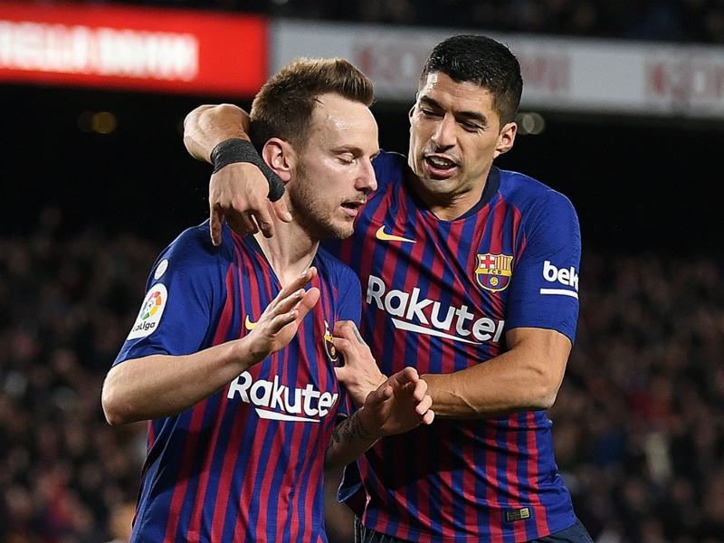 'I'm more than happy here' - Rakitic dismisses transfer talk