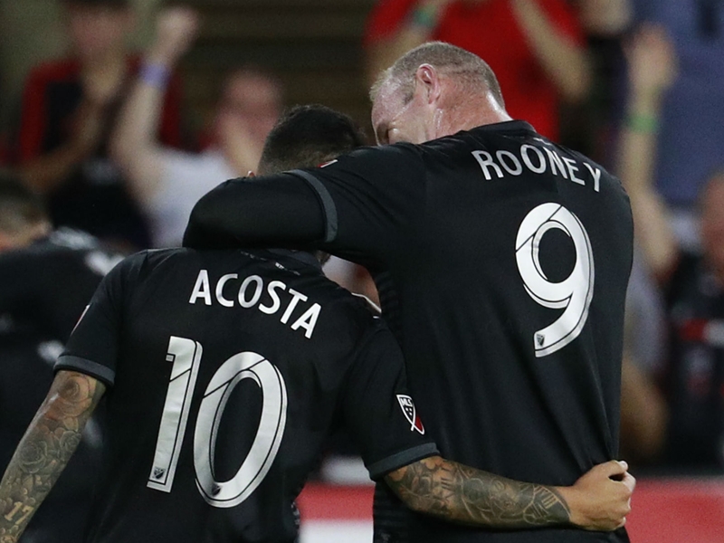 Rooney: Acosta 'one of the best I've played with'