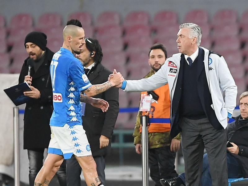 Ancelotti confirms Hamsik wants Napoli exit as China talk intensifies