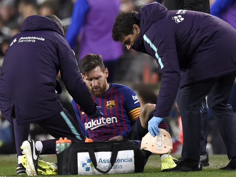 Valverde hopeful Messi will make Madrid clash despite injury scare