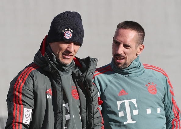 Bayern Munich : Ribéry a repris l'entraînement comme Robben, Neuer et Thiago Alcantara