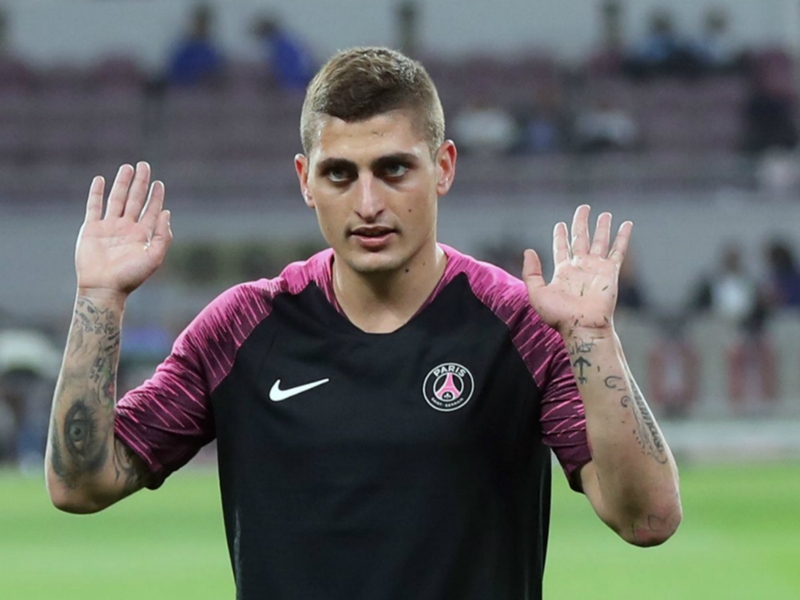 Verratti back in PSG training ahead of Champions League clash with Manchester United